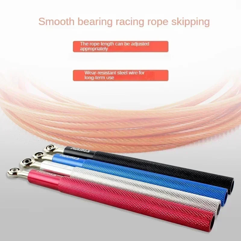 Adult Steel Wire Weighted Speed Jump Rope Fitness Sports Competition Bearing Jump Rope Speed Jump Rope